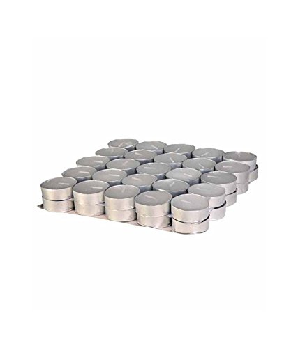 Crazy Sutra  Unscented Tealight Candles- Pack of 200, 2.5-3.5 Hours Burning Time
