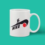 Crazy Sutra Classic Printed Ceramic Coffee/Milk Mug (Mug-Hike1)