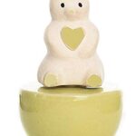 Crazy Sutra Ceramic Teddy Bear Aroma Reed Fragrance Oil Diffuser/Vaporizer for Room, Bathroom, Car Fragrance, Toilet Diffuser - 1pc. (Random Color) with 60ml Reed Fragrance Oil (Romance Fragrance)