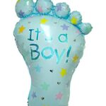 Crazy Sutra Party Decoration Foil Balloon Its A Boy Foil Balloon for Baby Shower (Pack of 5 pc)
