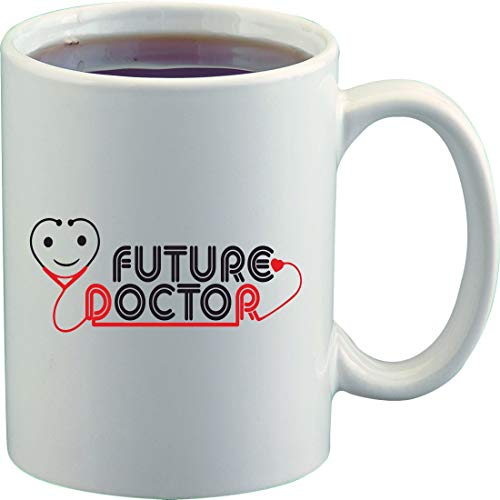 Crazy Sutra Classic Printed Ceramic Magic Mug - Coffee Mug/Milk Mug, Black (Mug-MagicFutureDoctor5)