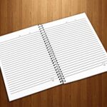 Crazy Sutra Single Ruled Printed Cover Spiral Bound Premium Notebook for Personal Diary, Doodle, Notes, Planner - A5 Size, 100pages (Note-EatSleepCodeRepeat7)