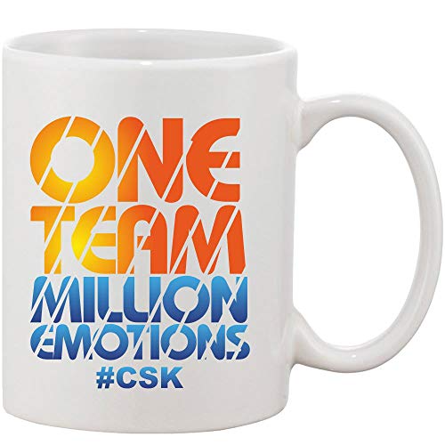 Crazy Sutra Classic Printed Ceramic Coffee/Milk Mug | Cricket Cricket Special/Milk Mug (Mug-OneMillionTeam)