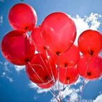 Crazy Sutra 12 inch HD Metallic Finish Balloons for Birthday / Anniversary Party Decoration (Red, 100)
