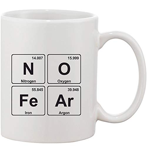 Crazy Sutra Classic Printed Ceramic Coffee/Milk Mug (Mug-NoFear1)