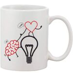 Crazy Sutra Classic Printed Ceramic Coffee/Milk Mug (Mug-HeartBoy)