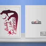 Crazy Sutra Single Ruled Printed Cover Spiral Bound Premium Notebook for Personal Diary, Doodle, Notes, Planner - A5 Size, 100pages (Note-Daddy'sLitPrincess4)