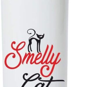 Crazy Sutra Classic Printed Water Bottle/Sipper - 600Ml (SchoolBottles-SmellyCat_W)