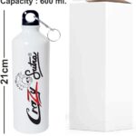Crazy Sutra Classic Printed Water Bottle/Sipper White - 600Ml (Sipper-ILikeYou2)