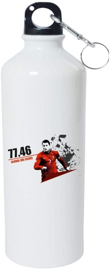 Crazy Sutra Classic Printed Quote Water Bottle/Sipper - 600Ml (GlobalDbiScore_W)