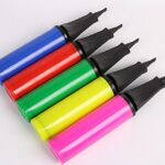 Crazy Sutra Printed Polka Dot Birthday Balloons for Decoration with Pump (Multicolor, Pack of 50pc).