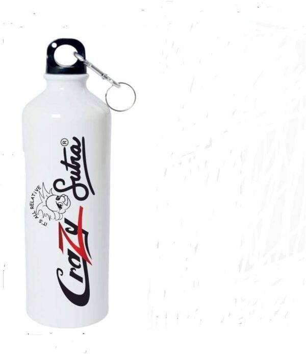 Crazy Sutra Classic Printed The Iron Never Lies Quote Water Bottle/Sipper - 600Ml