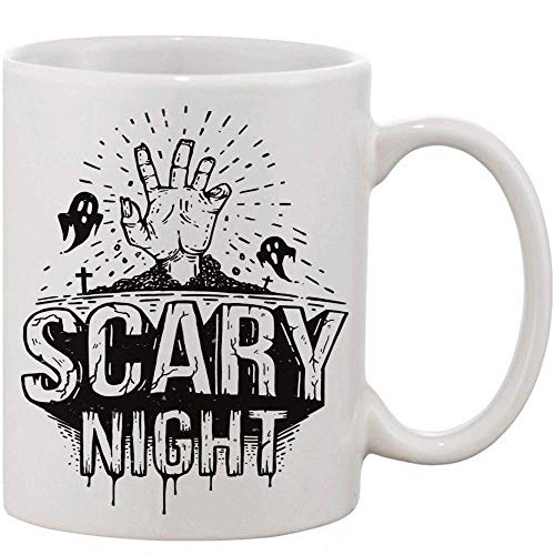 Crazy Sutra Classic Scary Night1 Printed Ceramic Milk/Coffee Mug(11oz)