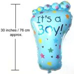 Crazy Sutra Party Decoration Foil Balloon Its A Boy Foil Balloon for Baby Shower (Pack of 5 pc)