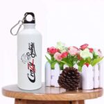 Crazy Sutra Classic Printed Water Bottle/Sipper White - 600Ml (Sipper-UnBreakable1)