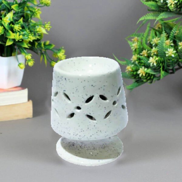 Crazy Sutra  Ceramic Electric Aroma Lamp Diffuser Oil Burner (Size-Medium)
