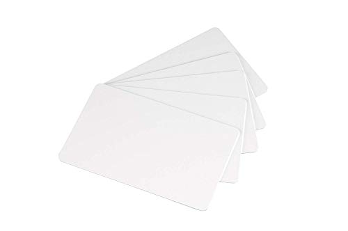 Crazy Sutra PVC Plain White ID Cards for Inkjet Printers- Pack of 50 Cards