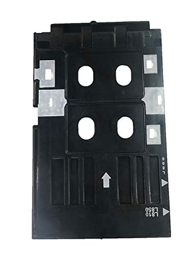 Crazy Sutra Black PVC ID Card Tray Compatible for Epson L-800,L-805,L810,R-260,R-280,R290,T-50,T-60,P-50 Inkjet Printer (Set of 1)