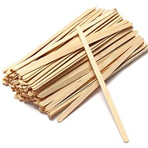 Crazy Sutra Eco-Friendly Biodegradable Disposable Wooden Stirrer Sticks 6 inches Pack of 400pc for Birthdays, Parties, Travel Great for Parties, Picnics and Events.