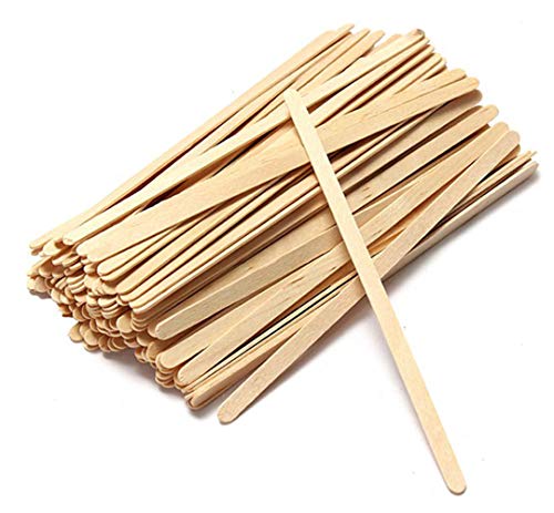 Crazy Sutra Eco-Friendly Biodegradable Disposable Wooden Stirrer Sticks 4 inches Pack of 500pc.