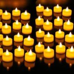 Crazy Sutra Battery Operated LED Candle Tealight Diya Decorative Lights for Home Decoration (Yellow Pack of 20)