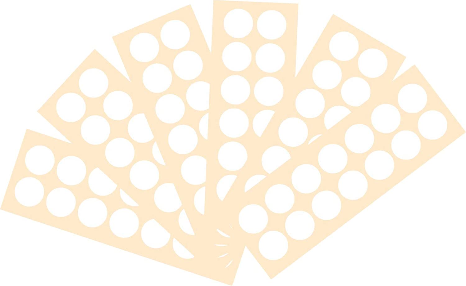 Crazy Sutra 25mm Dots Sticker Round Circle Blank Labels Self Adhesive White Color (1000pc)
