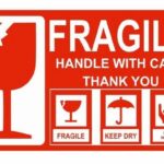 Fragile Handle with Care Stickers