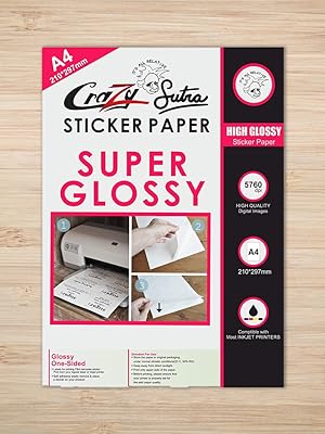 Sticker Super Glossy Paper