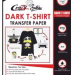 A4 T-shirt Transfer Paper for Dark Fabric – 10 Sheets – Crazy Sutra