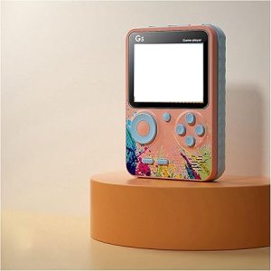 Crazy Sutra G5 Handheld Video Game Console with 400 Built-in Classic Retro Games – 3-Inch Colour Display, Rechargeable Battery, Portable Gaming Player for Kids & Adults