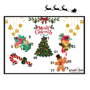 Christmas Tambola Tickets , Merry Christmas , Merry Christmas Tambola Tickets Tambola