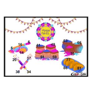 Feed back 6 Holi Tambola Tickets , Happy Holi Tambola Tickets