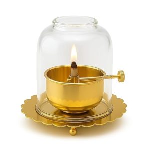 pure brass diya