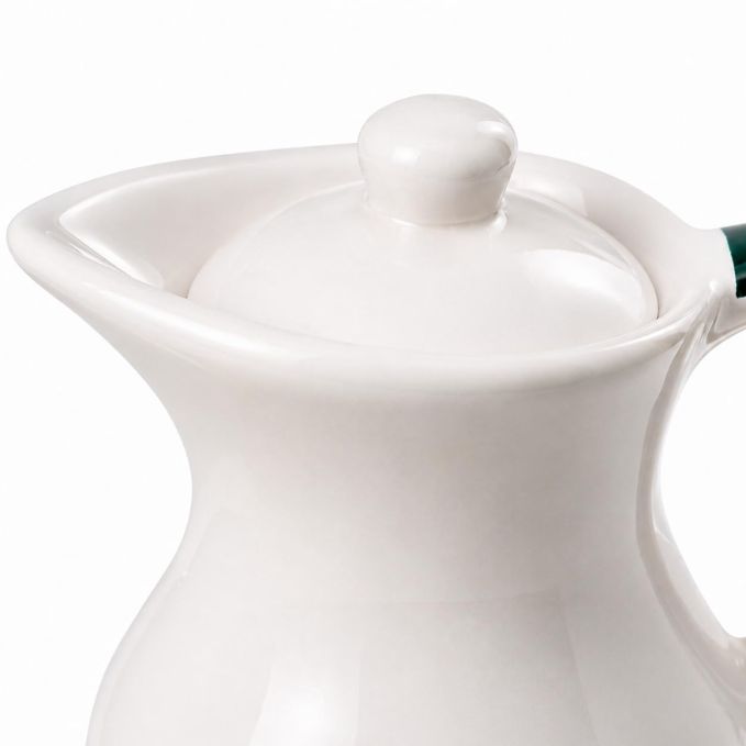 Crazy Sutra Naturra Sunflower Ceramic Oil Dispenser Bottle | Decorative Vinegar & Olive Oil Pourer with Lid | Kitchen Serving Cruet