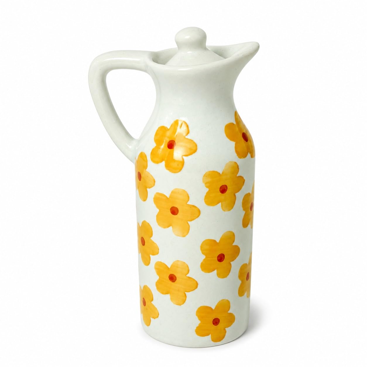 Ceramic Oil Dispenser Bottle for Kitchen | Naturra
